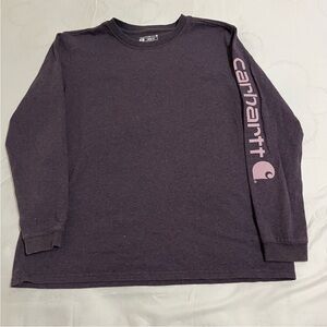 Carhartt Purple Long Sleeve Shirt Women’s Size XL 16/18